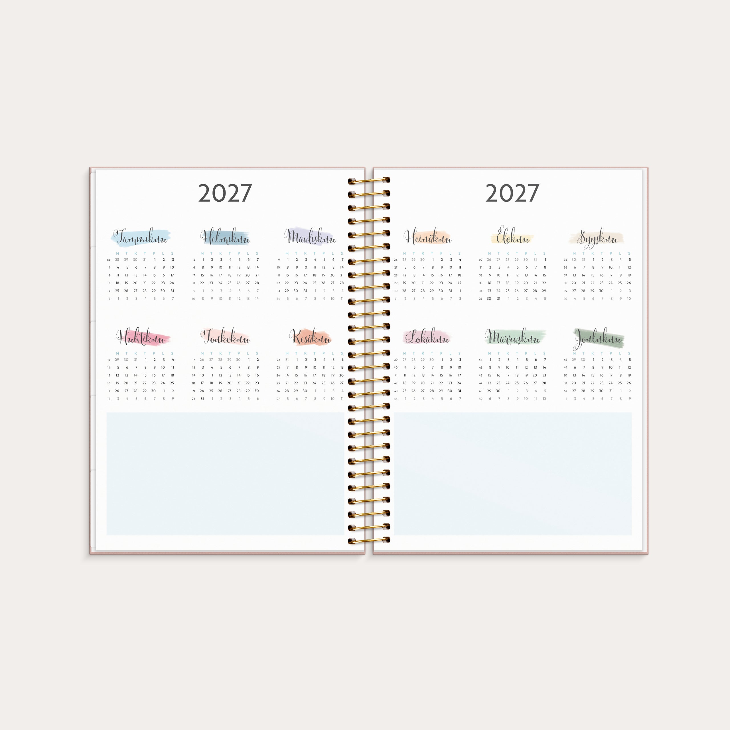 Kalender 2026 Life Organizer