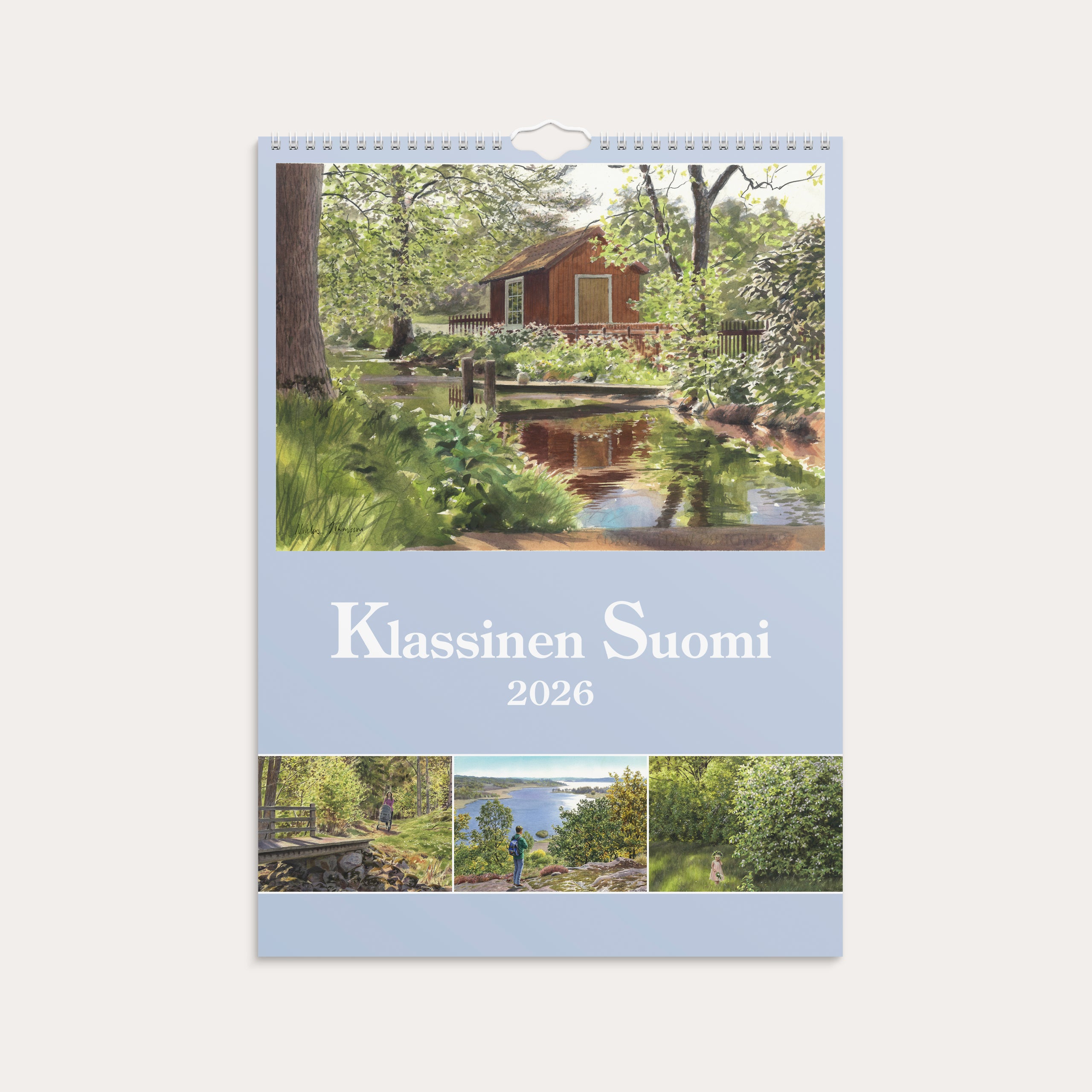 Seinäkalenteri 2026 Klassinen Suomi