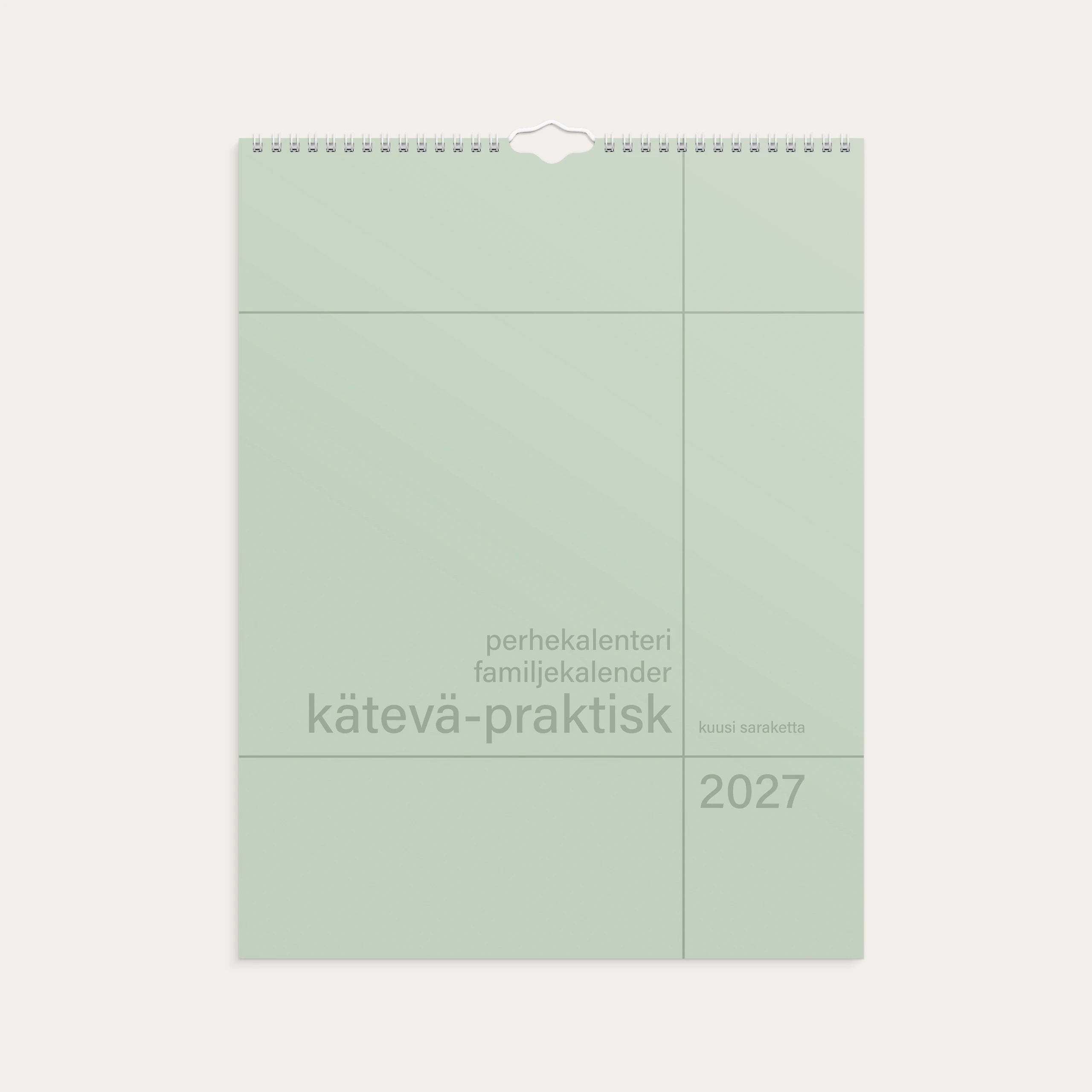 Perhekalenteri 2027 Kätevä