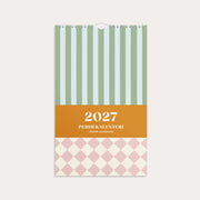 Perhekalenteri 2027 Color Blocking