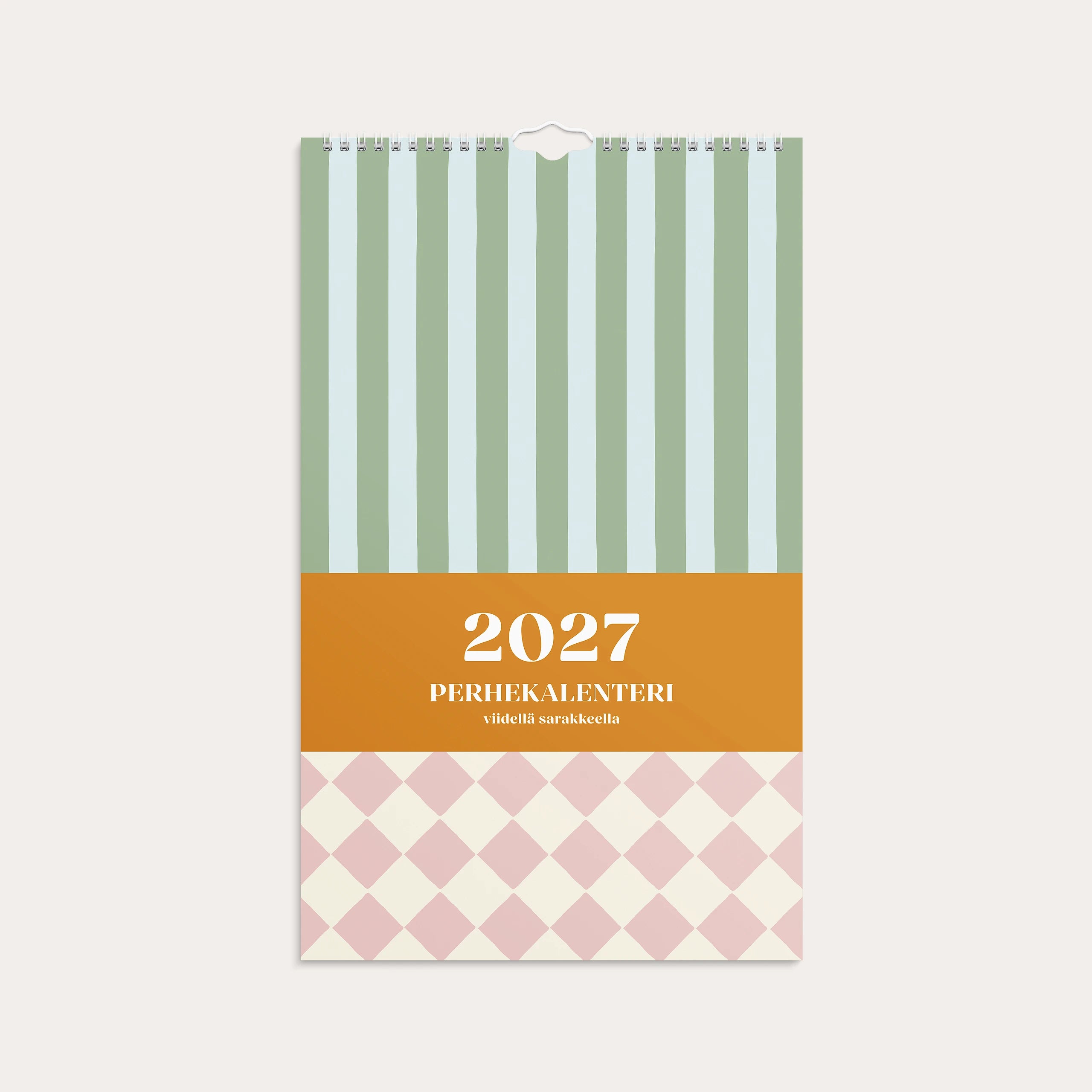 Perhekalenteri 2027 Color Blocking