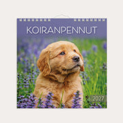 Seinäkalenteri 2027 Koiranpennut