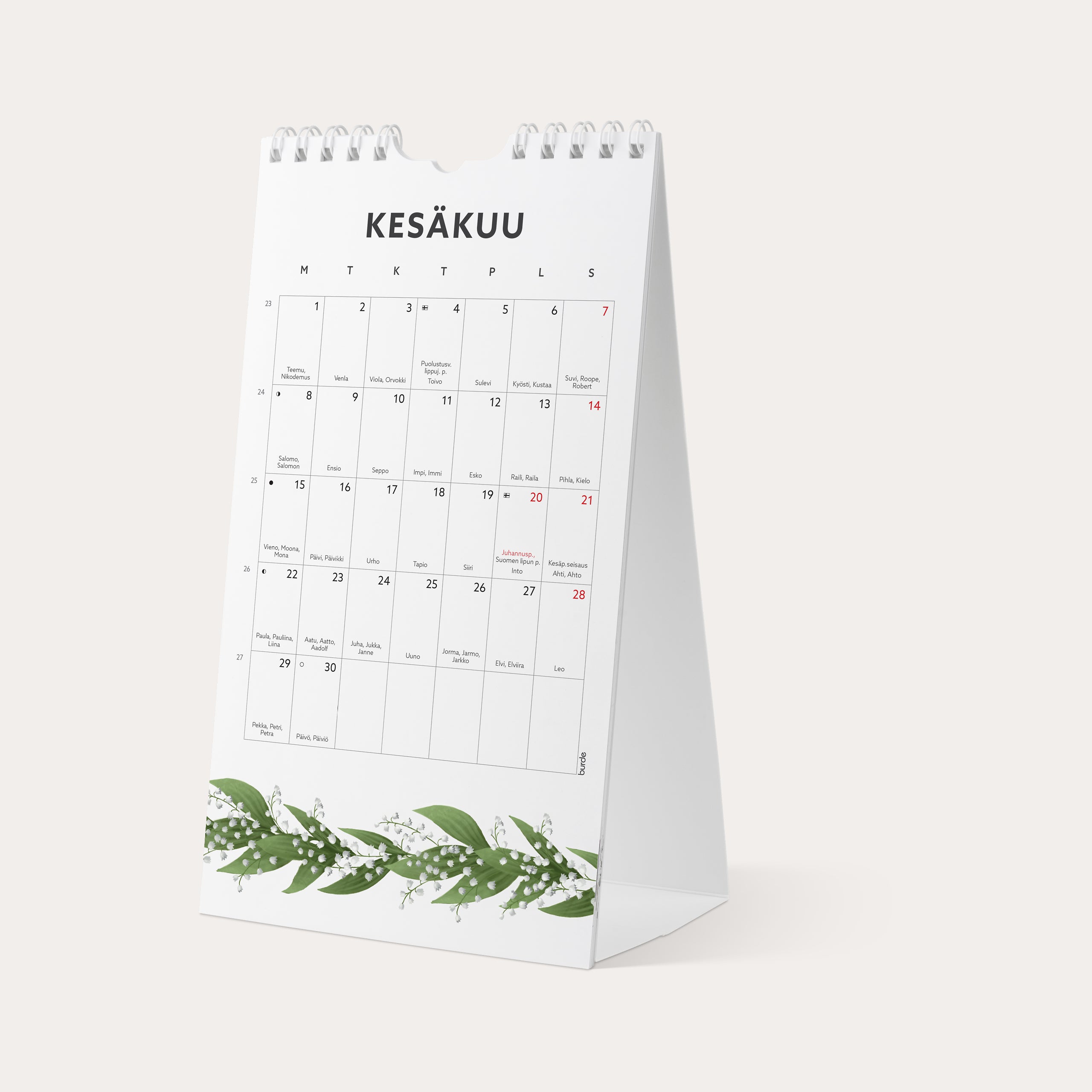 Väggkalender 2026 Mini Duo