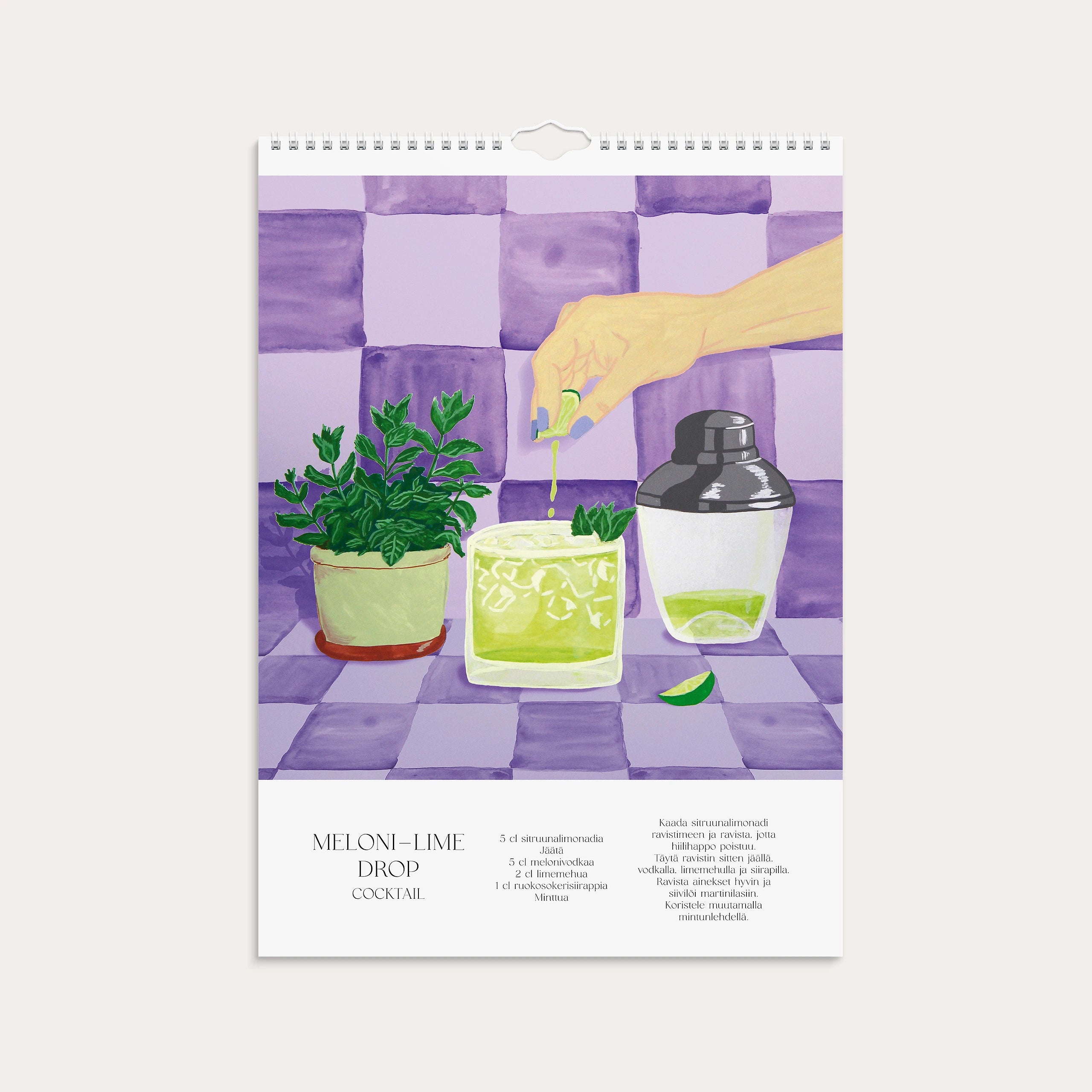 Wall calendar 2027 Drink Posters