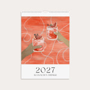 Wall calendar 2027 Drink Posters