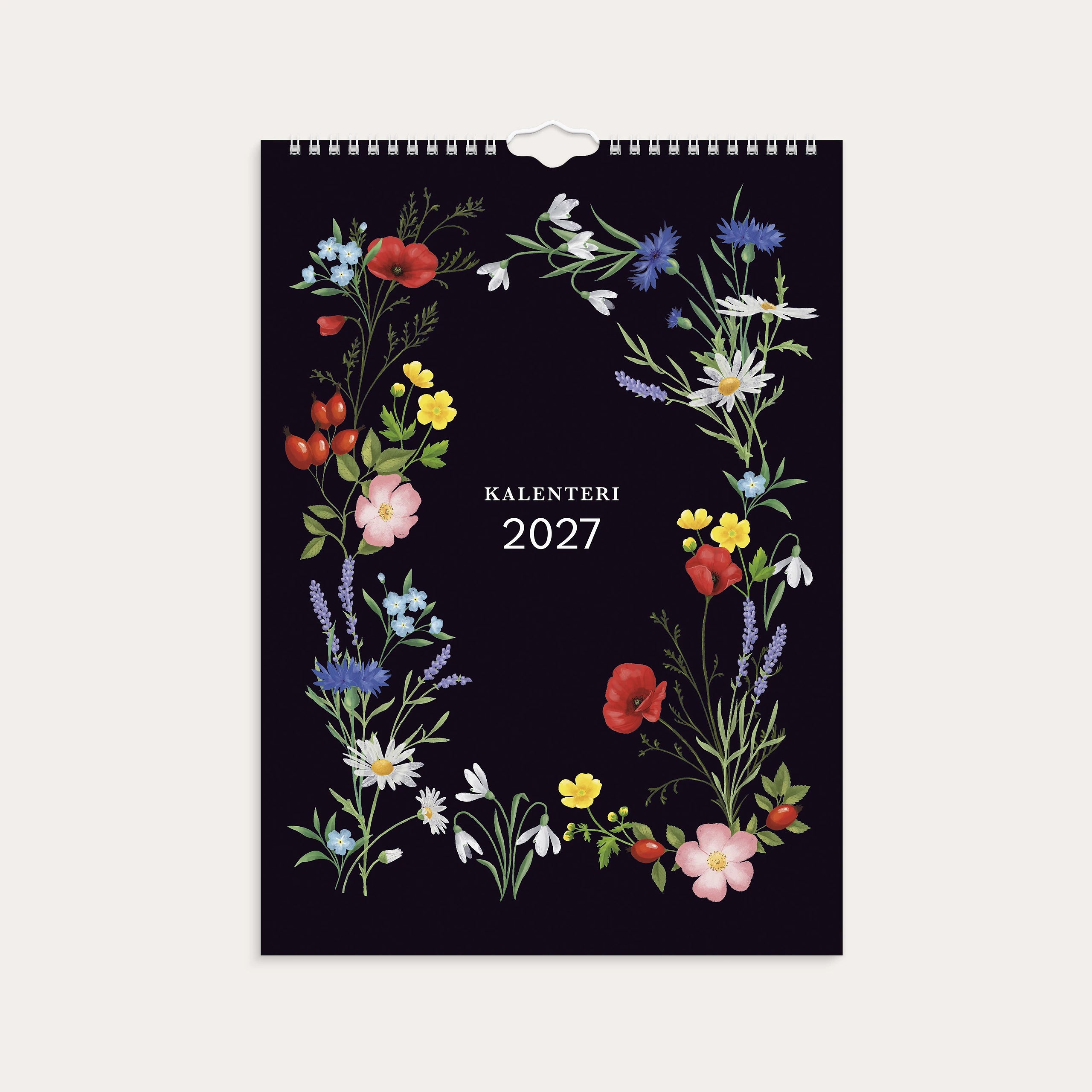 Seinäkalenteri 2027 Kukka