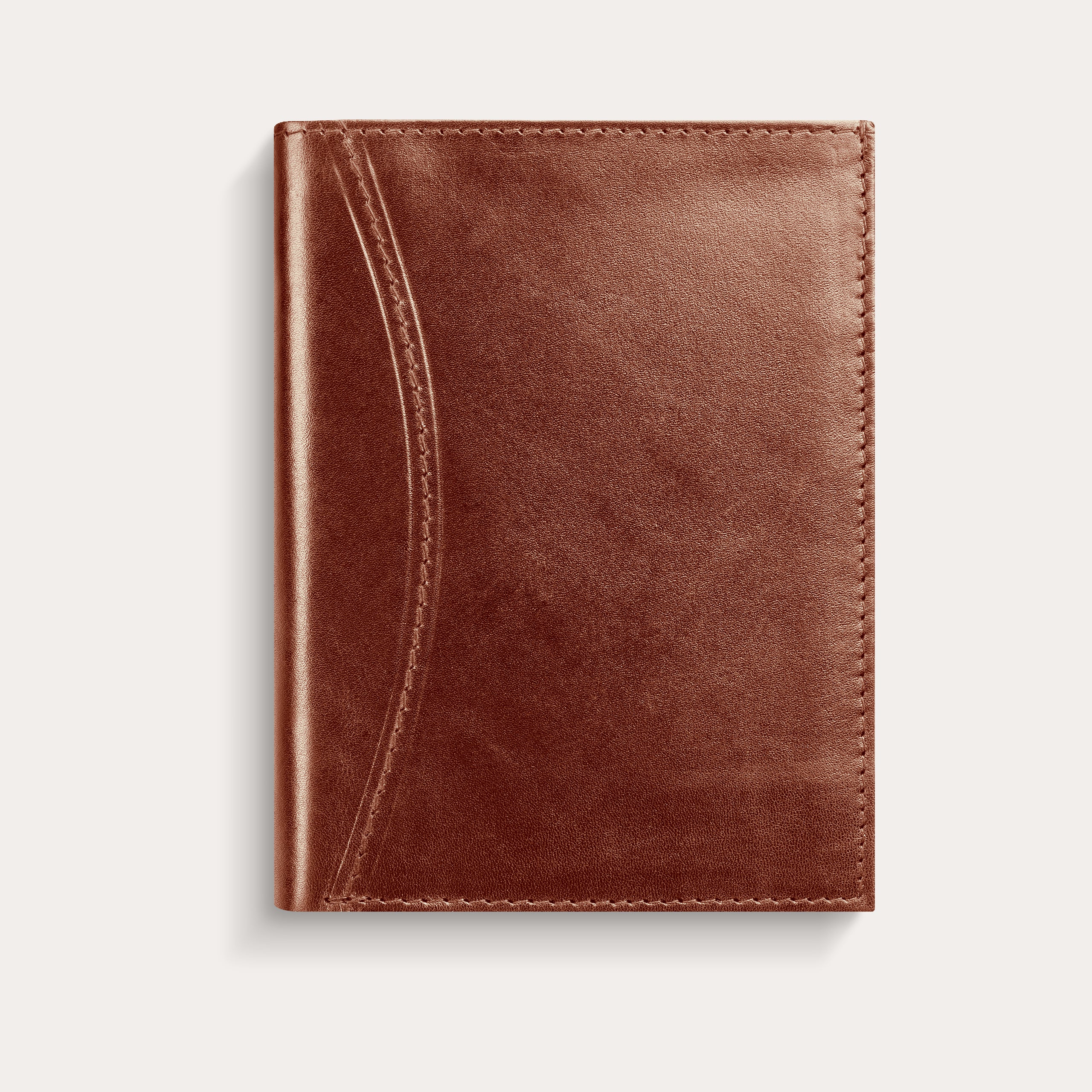 Kalenterilompakko 2026 Exclusive ruskea nahka