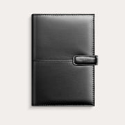 Järjestelmäkalenteri Regent 2026 musta keinonahka