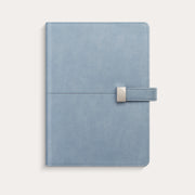 Kalender 2026 Weekly blått konstläderomslag