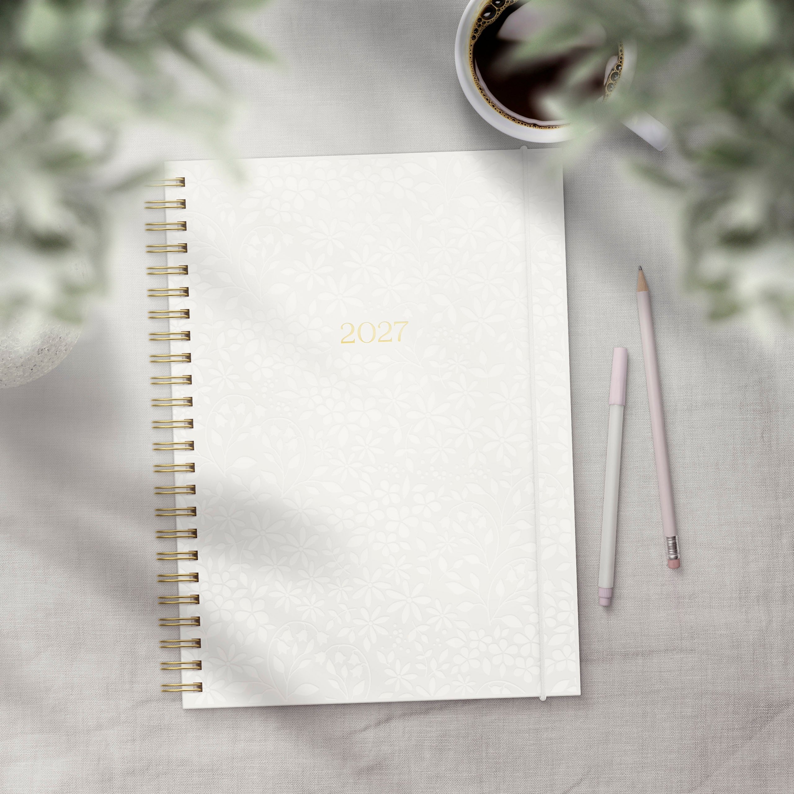 Kalenteri 2027 Weekly White