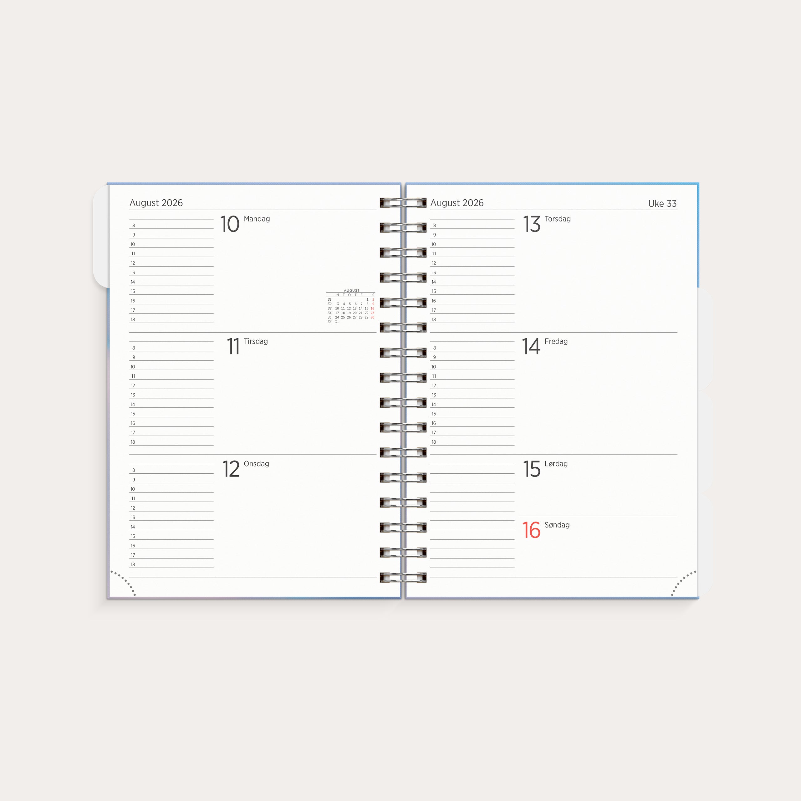 Leo Organizer & Notes Waves 2026