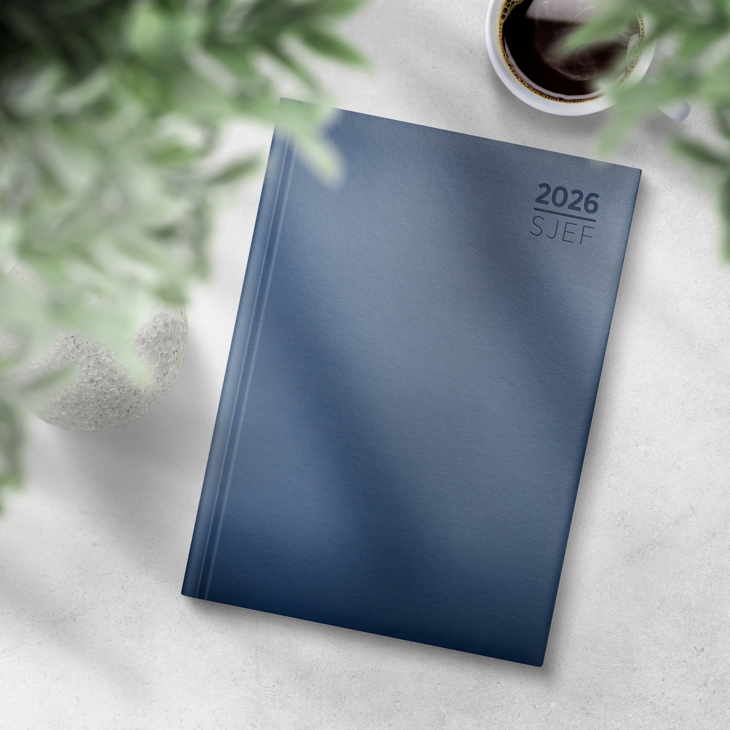Kalender 2026 Sjef A5 blå