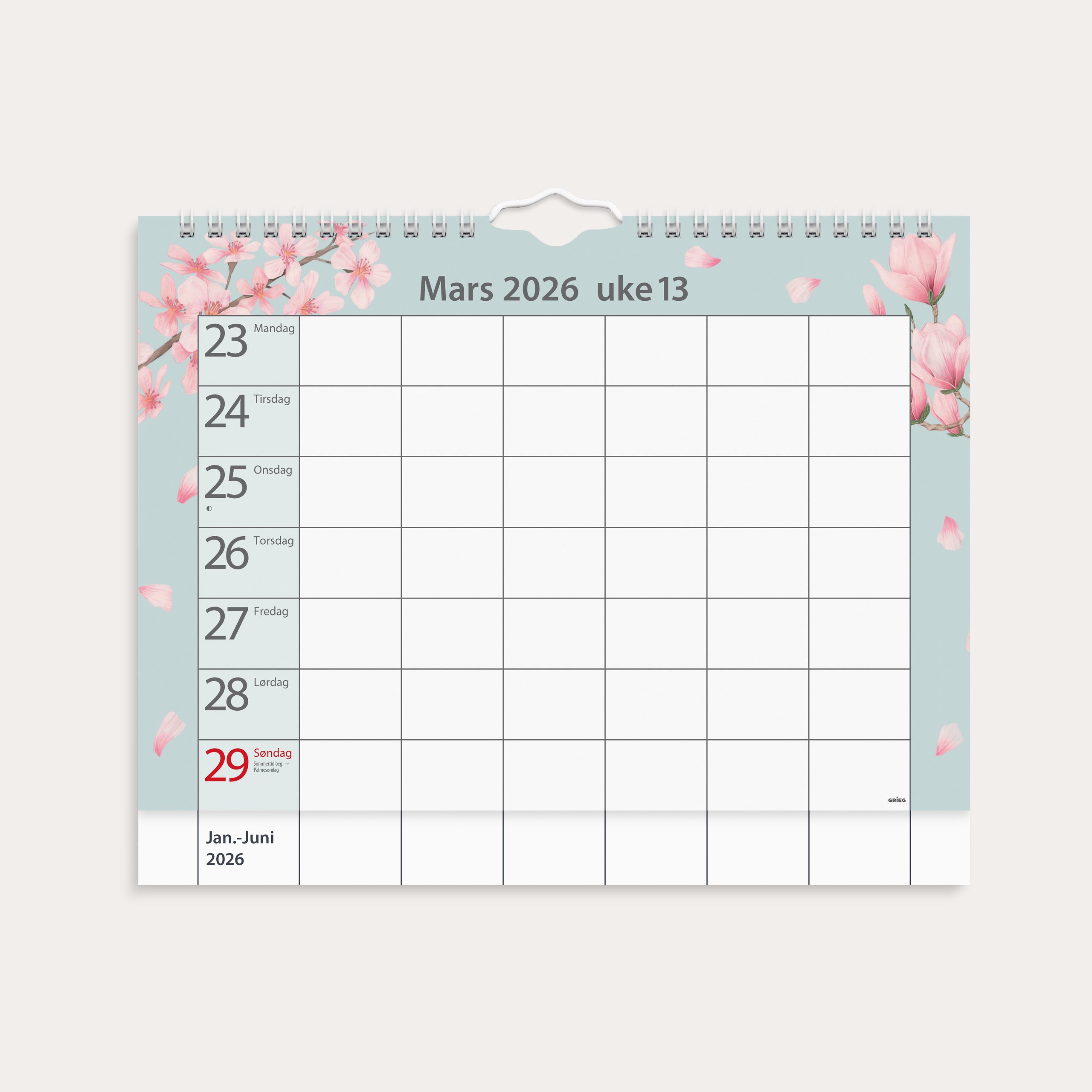 Hjemmets kalender 2026