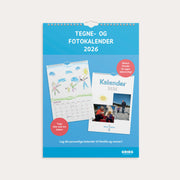 Tegne-/Fotokalender 2026
