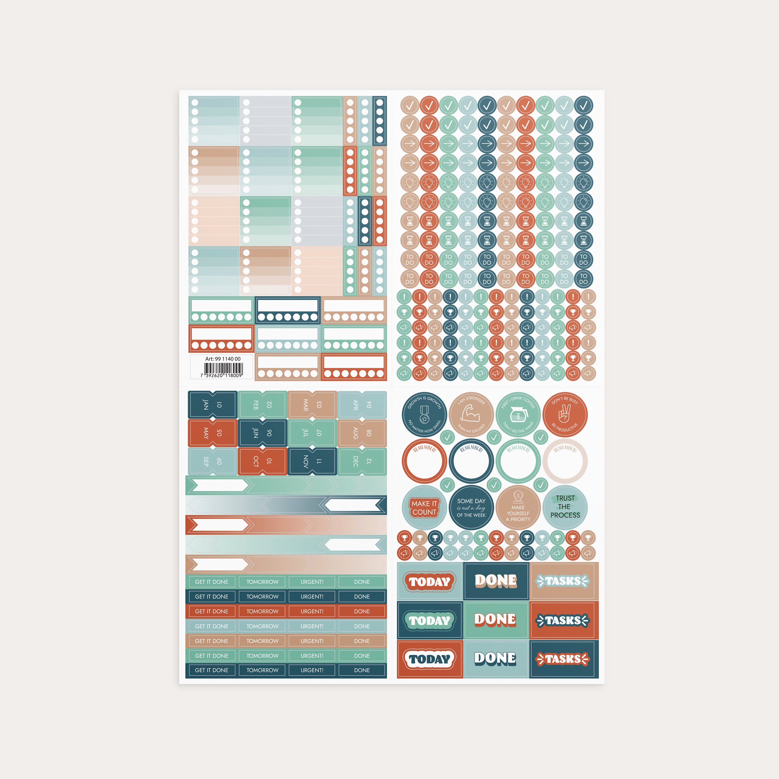 Be More Productive Autocollants