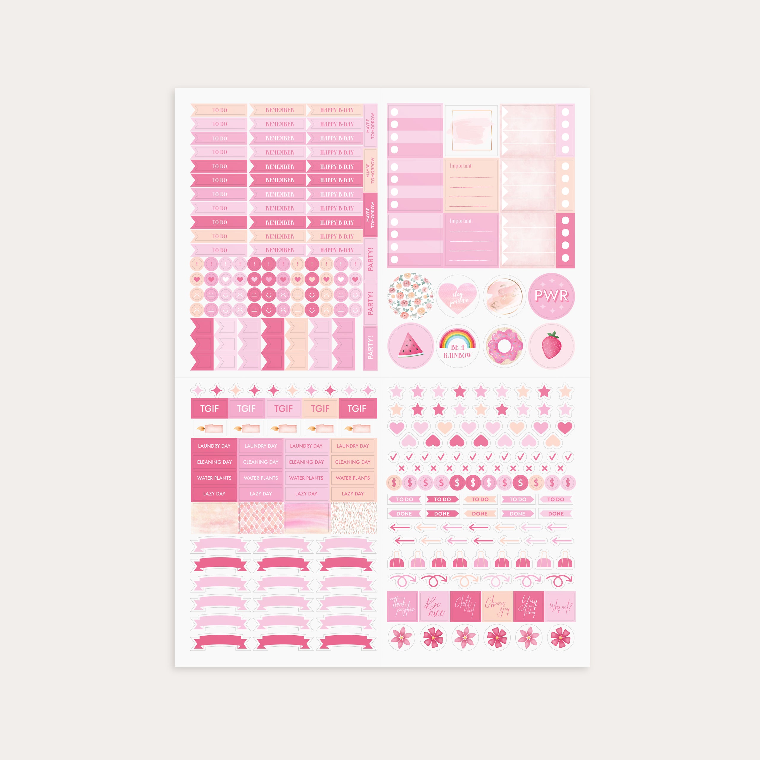 That Pink Life Sticker