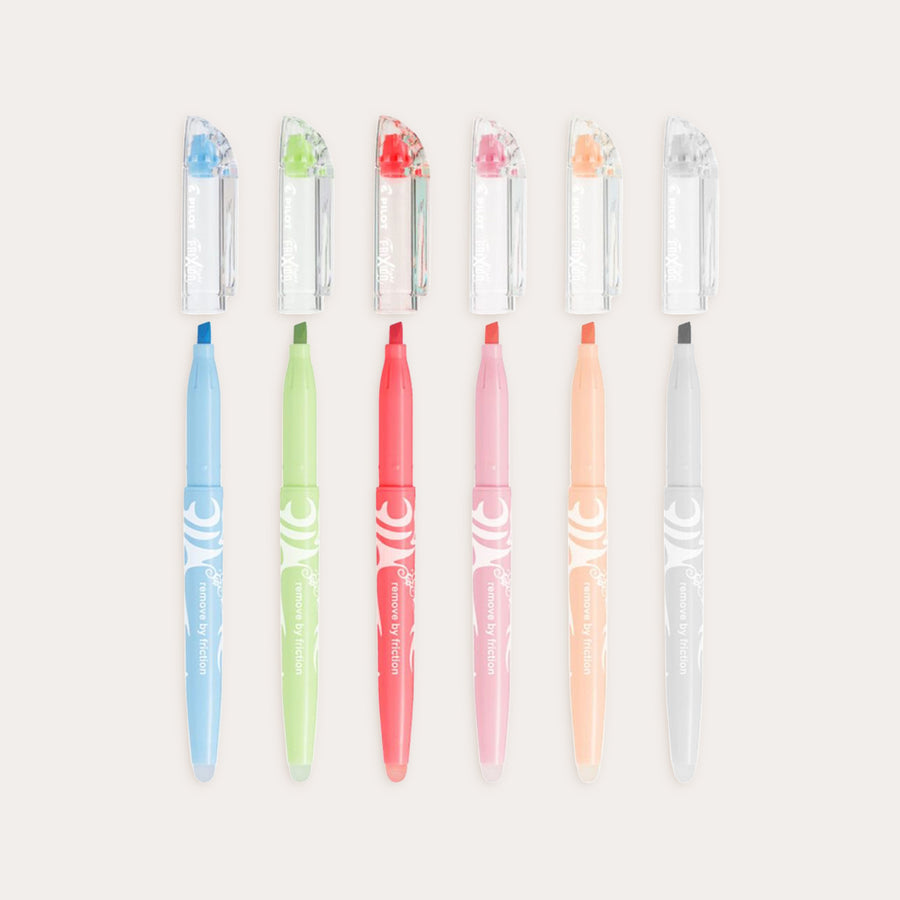 Pilot Frixion Surligneurs Lot 6