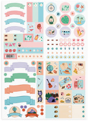 Summer Holiday Stickers